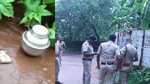 steel bomb found