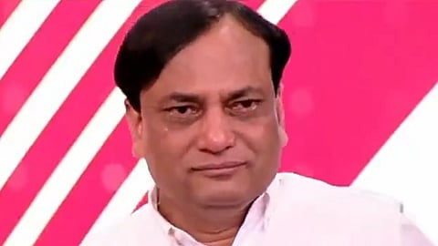 Pradeep Gupta cries