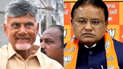  Chandrababu Naidu, Mohan Charan Majhi