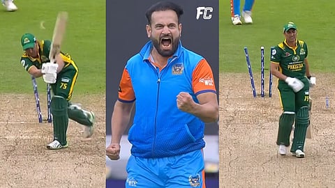Irfan Pathan's magical inswinger 