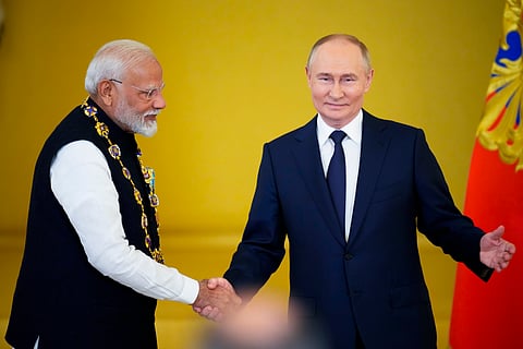 PM Modi Honoured With Russia's Highest Civilian Award