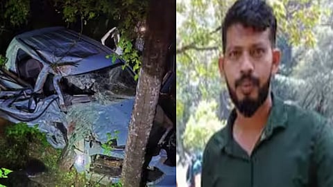 cars collided Father and son are dead