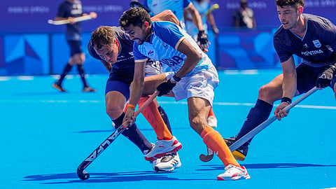 India 1-1 Argentina
