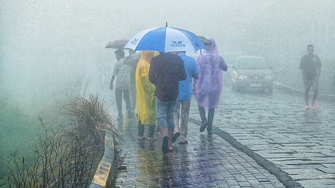 heavy rain