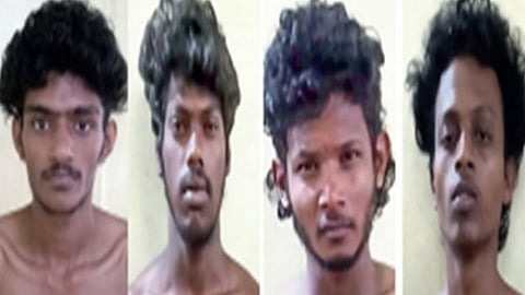gang of four targeted a massive robbery in Kochi arrested