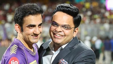 Gautam Gambhir and Jay Shah 