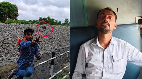 കല്ലെറിയുന്ന ആള്‍, പരിക്ക് പറ്റിയ വ്യക്തി