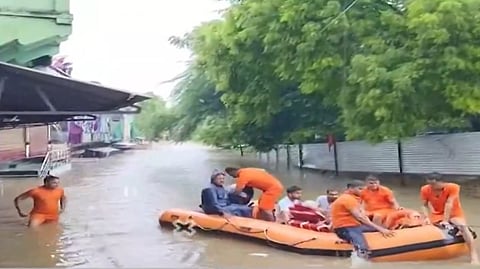 Heavy rain
