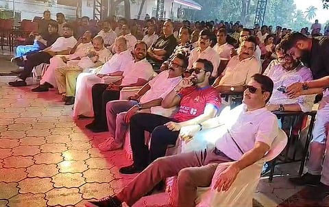 Actor Asif Ali came to Kannur Warriors' team announcement ceremony
