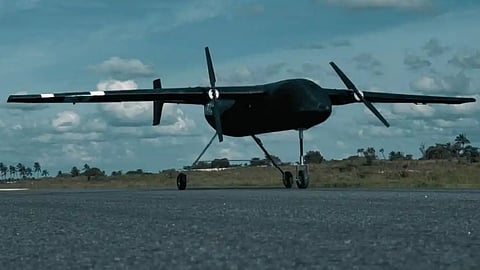 India's first indigenous combat unmanned aircraft video