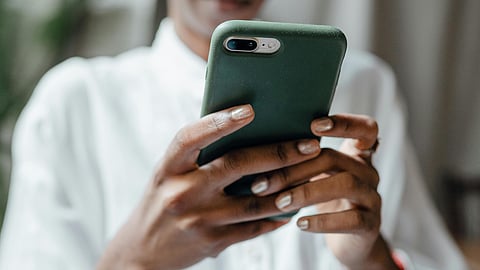 using mobile