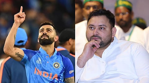 Virat Kohli Played Under Me, Tejashwi Yadav 