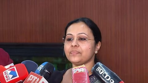 Kottayam medical college hospital building collapse health minister veena George reaction 