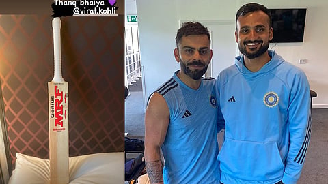 Gifted Bat By Virat Kohli