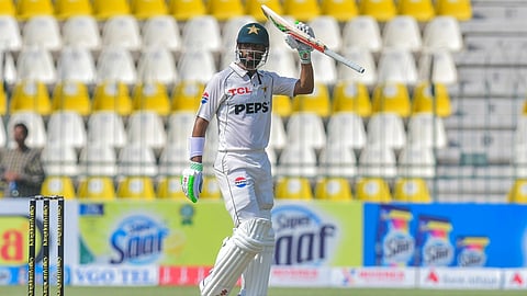 Shan Masood Test century 