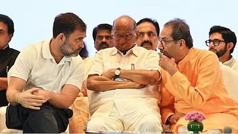 MVA collects letters of support from over 160 candidates to form govt in Maharashtra .