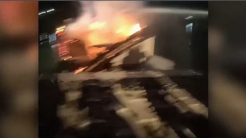 boat fire