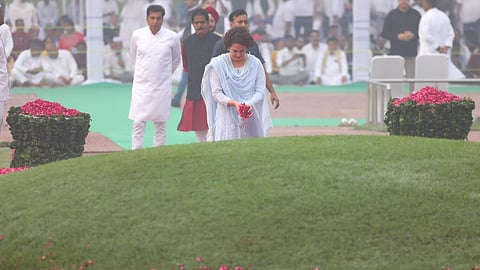 priyankagandhi @'Shanti Van' 