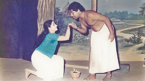 ജാതവേദസ്സ് നാടകത്തില്‍ നിന്നുള്ള ദൃശ്യം
