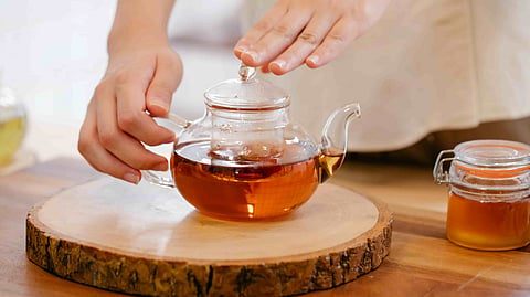 ginger honey tea