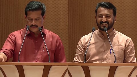 UR Pradeep and Rahul mamkootathil took oath as MLAs 