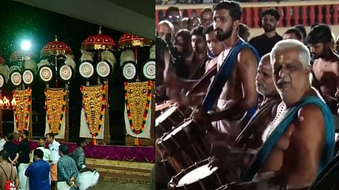 പ്രതീകാത്മക പൂരം, പെരുവനം കുട്ടന്‍ മാരാര്‍ 