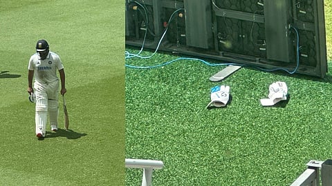 Rohit Sharma's Gloves Act 