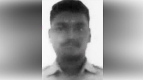 Policeman dies 
