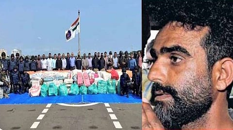 ഇന്ത്യന്‍ നേവി പിടികൂടിയ മെത്തഫിറ്റമിന്‍, സുബൈര്‍
