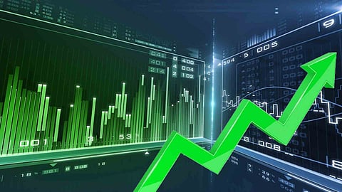 Sensex rises