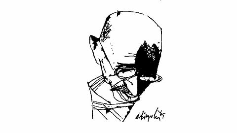 Gandhi/illustration