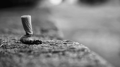smoking.