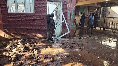 സുഡാനില്‍ ആക്രമണം നടന്ന ആശുപത്രി
