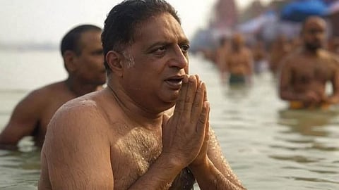 പ്രകാശ് രാജ് കുംഭമേളയില്‍ പങ്കെടുക്കുന്നുവെന്ന രീതിയില്‍ പുറത്തു വന്ന ചിത്രം