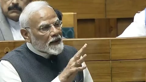 '25 crore people lifted out of poverty modi  Lok Sabha