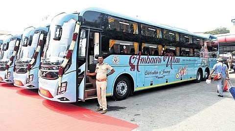 കെഎസ്ആര്‍ടിസി അംബരി ഉത്സവ് സ്ലീപ്പര്‍ ബസുകള്‍