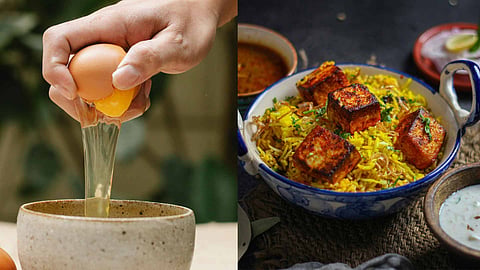 egg and paneer