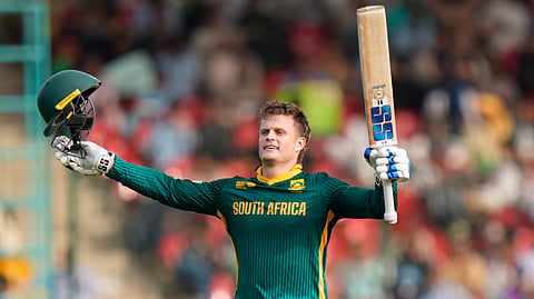 Champions Trophy- Ryan Rickelton's century