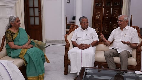 pinarayi vijayan-nirmala sitharaman