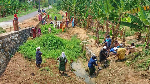  MGNREGA workers