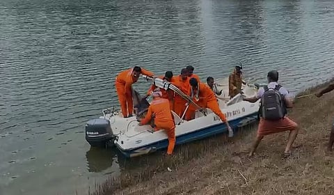 A householder drowned in the Anayirangal dam 