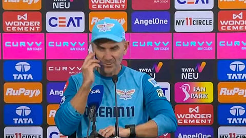 LSG head coach Langer 