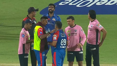 Bumrah, Karun Nair have heated exchange 