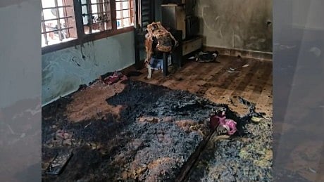 Mother commits suicide by setting children on fire; dies after being treated for burns