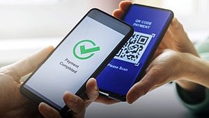Digital payments via UPI  