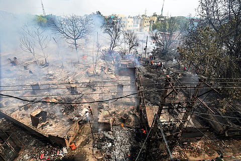 Delhi Massive Fire