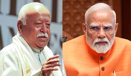 PM Modi Hails RSS chief Mohan Bhagwat
