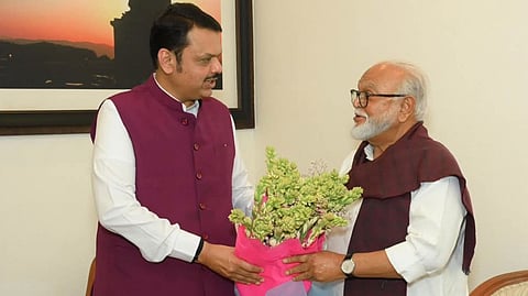 NCP leader Chhagan Bhujbal inducted in Fadnavis ministry

