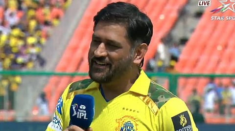 Dhoni on retirement