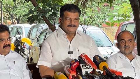 P V Anvar pressmeet